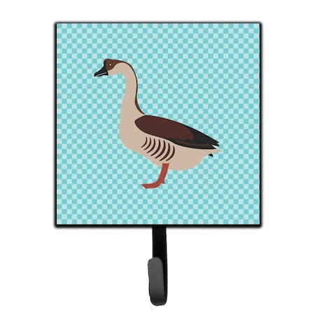 Carolines Treasures Chinese Goose Blue Check Leash or Key Holder BB8070SH4